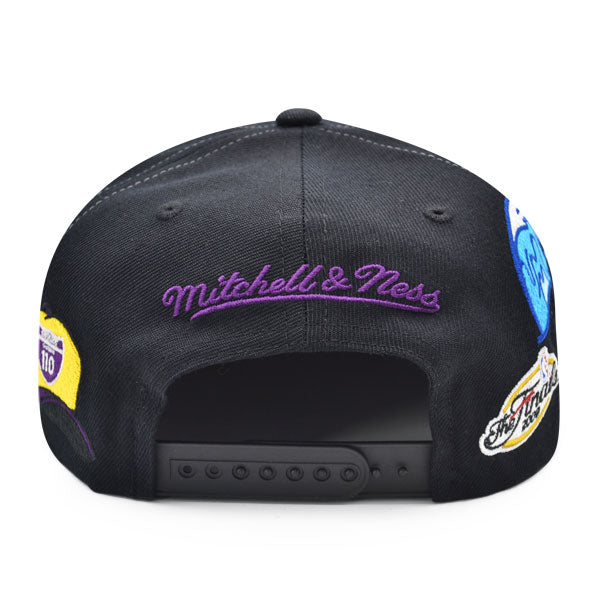 Los Angeles Lakers Mitchell & Ness NBA MY CITY Snapback - Black