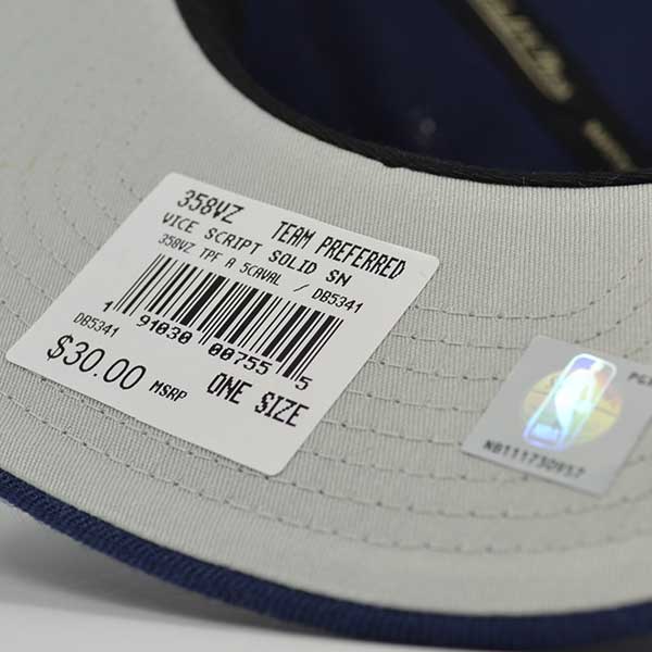 Cleveland Cavaliers Mitchell & Ness VICE SCRIPT Snapback NBA Adjustable Hat