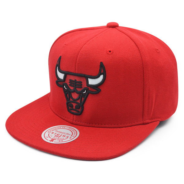 Chicago Bulls 1992 NBA Finals Champions Mitchell & Ness Snapback Hat - Red