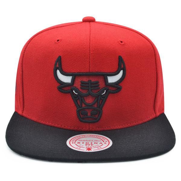 Chicago Bulls 1997 NBA Finals Champions Mitchell & Ness Snapback Hat - Red/Black