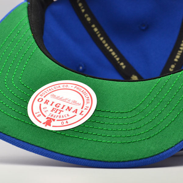 Washington Capitals Mitchell & Ness NHL HAT TRICK Snapback Adjustable Hat - Royal/Red