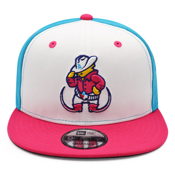 Amarillo Sod Poodles (POINTY BOTAS) New Era Copa de la Diversion (FUN CUP) 9FIFTY Snapback Hat - Pink/Vice Blue