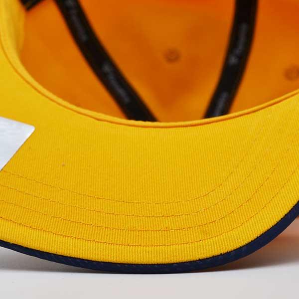 Nashville Predators Fanatics NHL Visor Mark Snapback Adjustable Hat - Gold/Navy