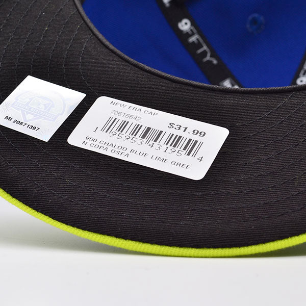 Chattanooga Lookouts (Montañas de) New Era Copa de la Diversion (FUN CUP) 9FIFTY Snapback Hat -Royal/Lime