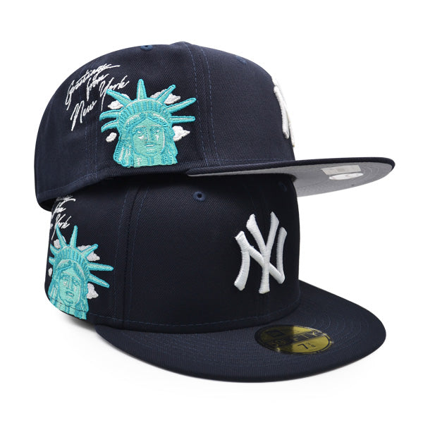 New York Yankees New Era Exclusive CLOUD ICON 59Fifty Fitted Hat - Navy