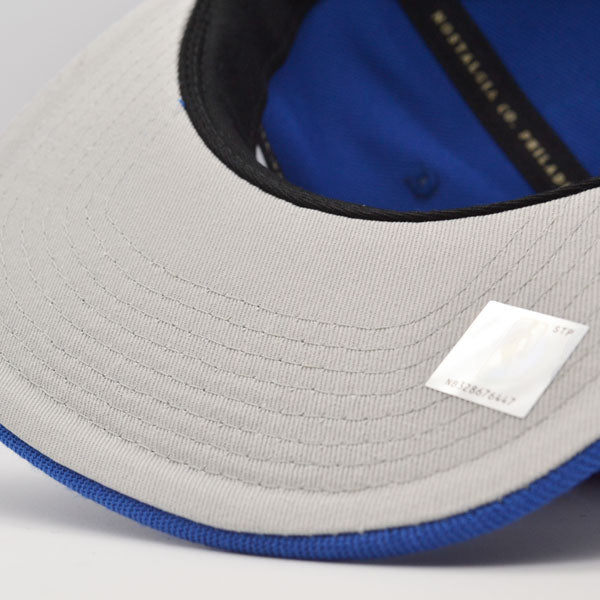 Orlando Magic Mitchell & Ness LOGO REMIX Snapback NBA Hat - Royal/Gray