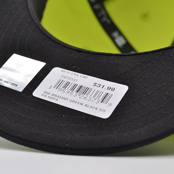 Bradenton Marauders (BARBASNEGRAS) New Era Copa de la Diversion (FUN CUP) 9FIFTY Snapback Hat - Cyber/Black