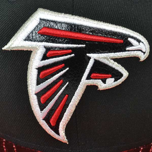 Atlanta Falcons Shiny Trim Snapback 9Fifty New Era NFL Hat