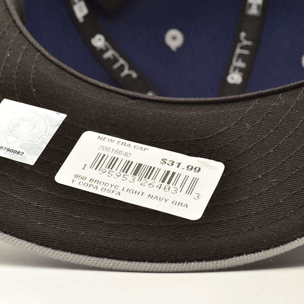 Brooklyn Cyclones (Jefes) New Era Copa de la Diversion (FUN CUP) 9FIFTY Snapback Hat - Navy/Gray