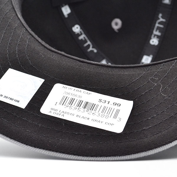 Las Vegas Aviators (Reyes de Plata) New Era Copa de la Diversion (FUN CUP) 9FIFTY Snapback Hat - Black/Gray