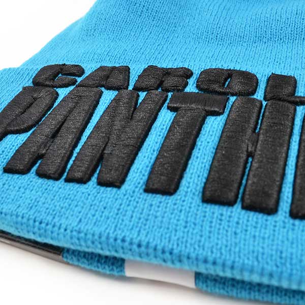 Carolina Panthers TEAM FROST KNIT Cuffed NFL Hat