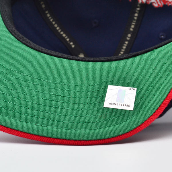 Houston Rockets Mitchell & Ness CLASSIC 2Tone Snapback Hat - Navy/Red