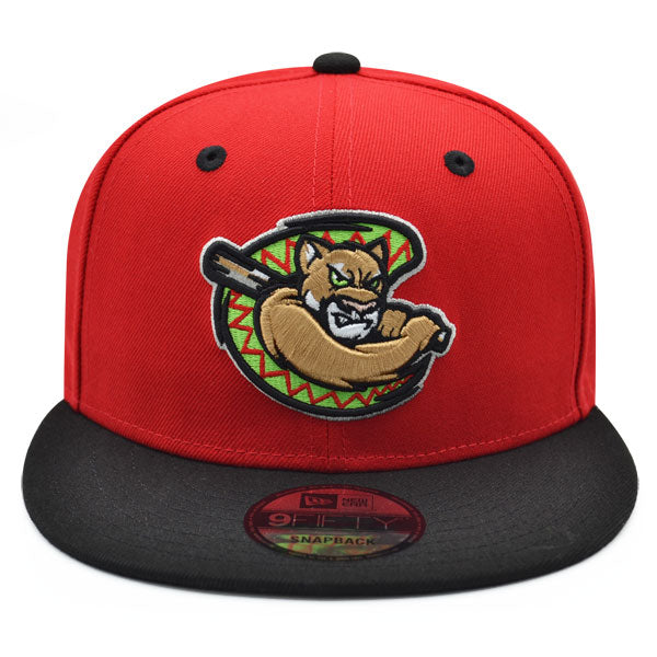 Kane County Cougars New Era Copa de la Diversion (FUN CUP) 9FIFTY Snapback Hat - Red/Black