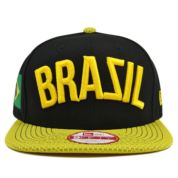 Boldly BRAZIL Olympics Snapback 9Fifty New Era Hat