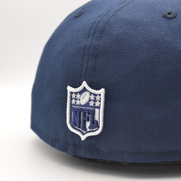 Dallas Cowboys CLASSIC NAVY Exclusive New Era 59Fifty Fitted NFL Hat - Navy/Gray UV