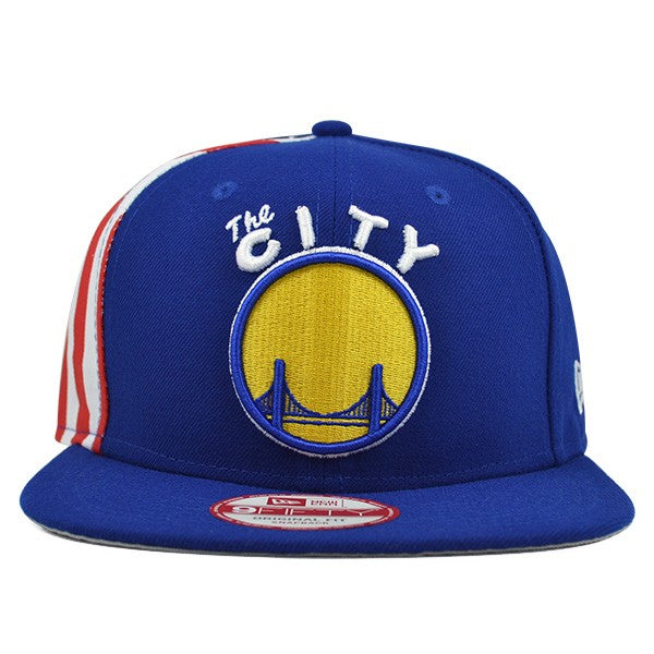 Golden State Warriors FLAG SIDE SNAPBACK 9Fifty New Era MLB Hat