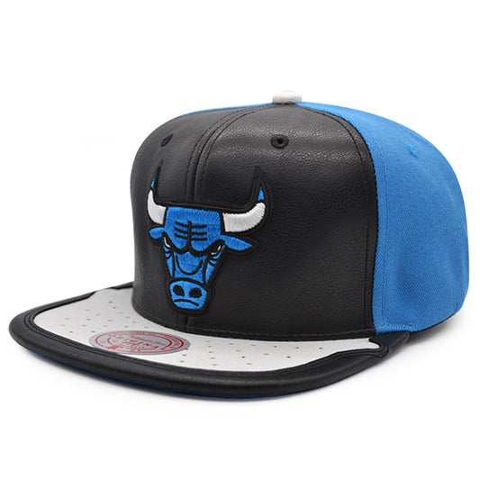 Chicago Bulls Air Jordan DAY ONE Snapback Mitchell & Ness NBA Hat - Royal/White