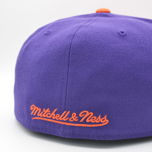 Phoenix Suns Mitchell & Ness CLASSIC 2Tone Fitted HWC Hat - Purple/Orange