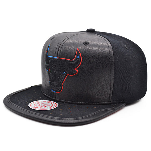 Chicago Bulls Air Jordan DAY ONE Snapback Mitchell & Ness NBA Hat - Black/Royal/Red