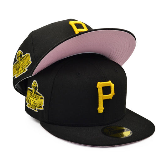 Pittsburgh Pirates 1971 WORLD SERIES Exclusive New Era 59Fifty Fitted Hat – Black/Pink Bottom