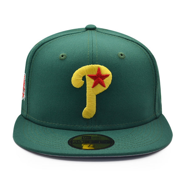 Philadelphia Phillies 1996 ALL-STAR GAME Exclusive New Era 59Fifty Fitted Hat – Emerald Green/Moonbeam