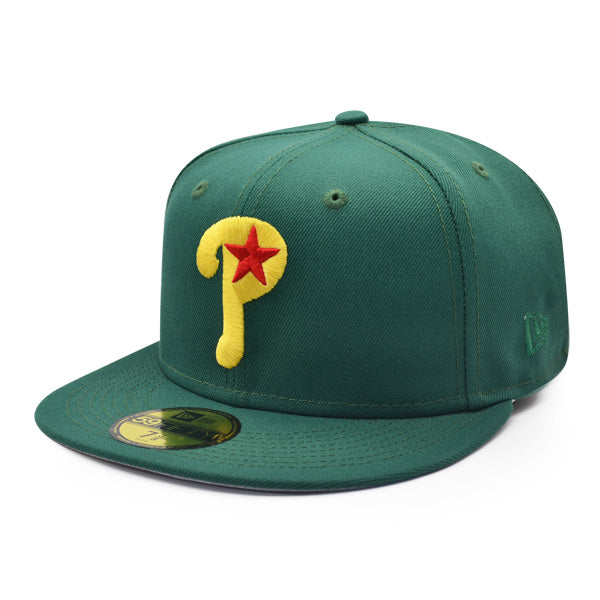 Philadelphia Phillies 1996 ALL-STAR GAME Exclusive New Era 59Fifty Fitted Hat – Emerald Green/Moonbeam