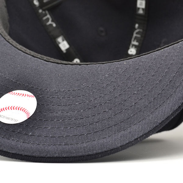 New York Yankees New Era Exclusive CAP ON CAP 9Fifty Snapback MLB Hat - Navy