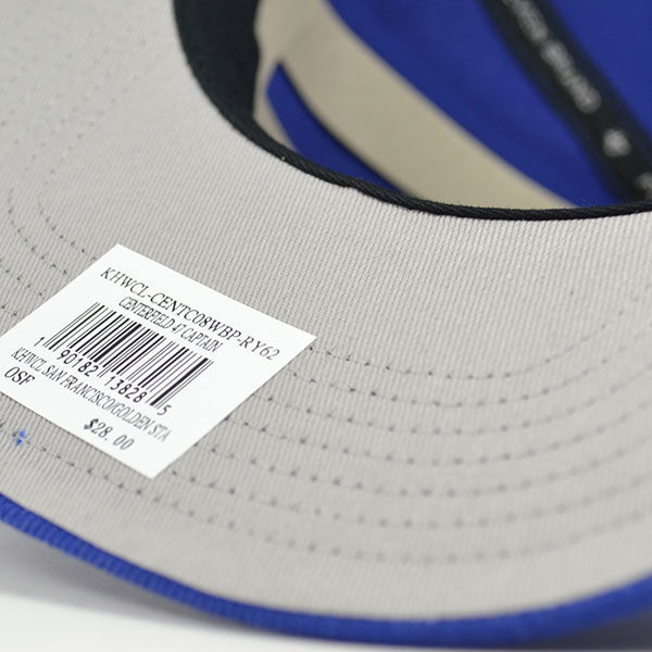 Golden State Warriors CENTERFIELD 47 Captain Snapback NBA Hat