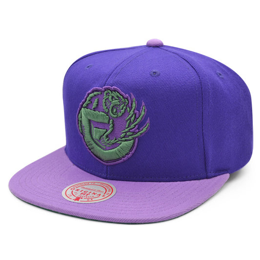 Vancouver Grizzlies Mitchell & Ness NBA PURPLE HAZE Snapback Hat - Purple/Green