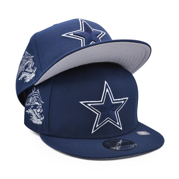 Dallas Cowboys New Era GRAPHIC 9Fifty Snapback NFL Hat – Navy