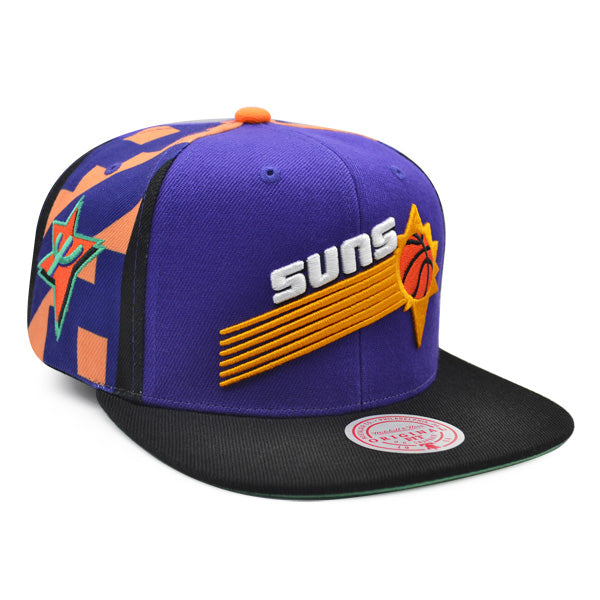 Phoenix Suns 1995 ALL-STAR GAME Mitchell & Ness Snapback Hat - Purple/Orange