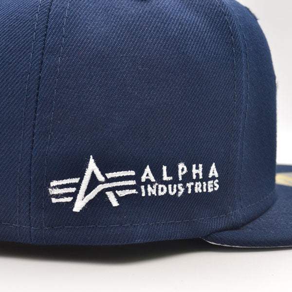 Dallas Cowboys ALPHA INDUSTRIES X Exclusive New Era 59Fifty Fitted NFL Hat -Navy