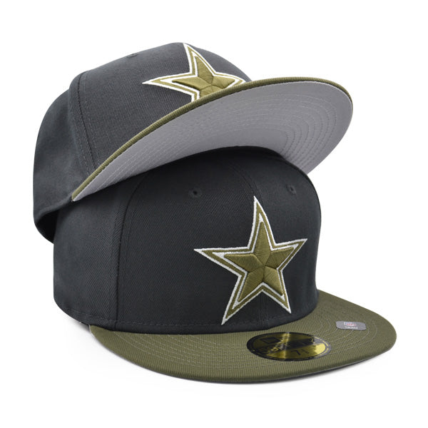 Dallas Cowboys GRILLING Exclusive New Era 59FIFTY Fitted NFL Hat -Charcoal/Army