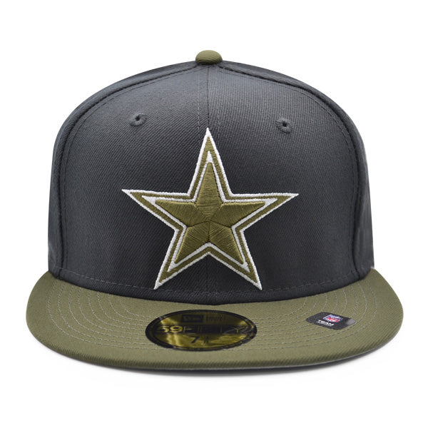 Dallas Cowboys GRILLING Exclusive New Era 59FIFTY Fitted NFL Hat -Charcoal/Army