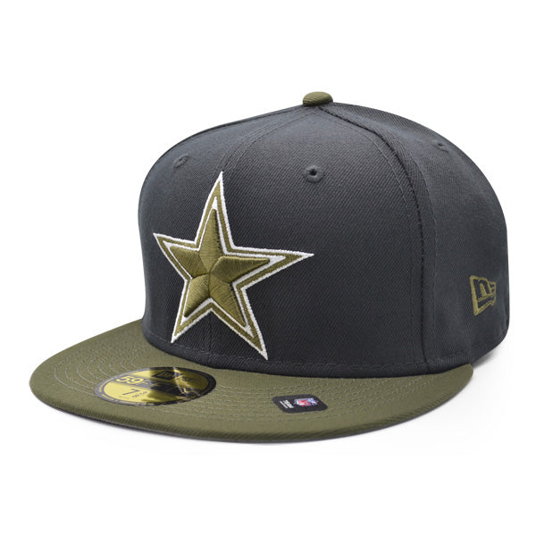 Dallas Cowboys GRILLING Exclusive New Era 59FIFTY Fitted NFL Hat -Charcoal/Army