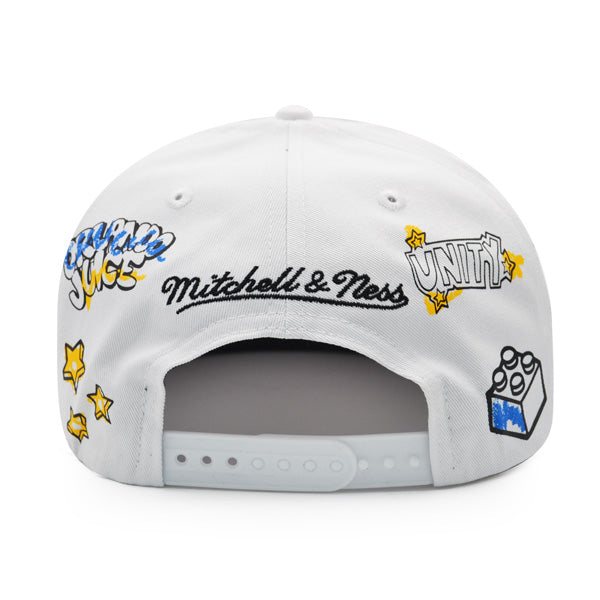 Orlando Magic Mitchell & Ness HAND DRAWN Snapback Hat