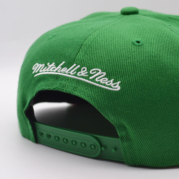 Seattle Supersonics Mitchell & Ness ALL LOVE Snapback Hat - Green/Pink Bottom