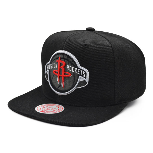 Houston Rockets NBA Mitchell & Ness B-BOY Snapback Hat - Black