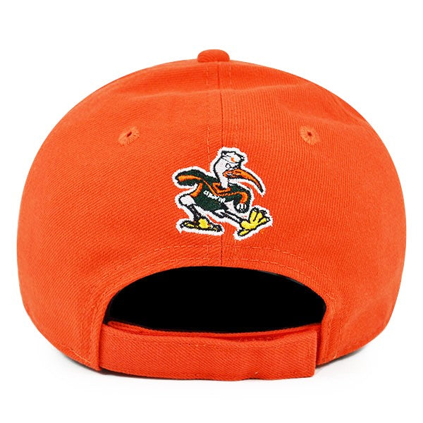 Miami Hurricanes New Era THE LEAGUE 9Forty Adjustable Velcro Strap NCAA Hat