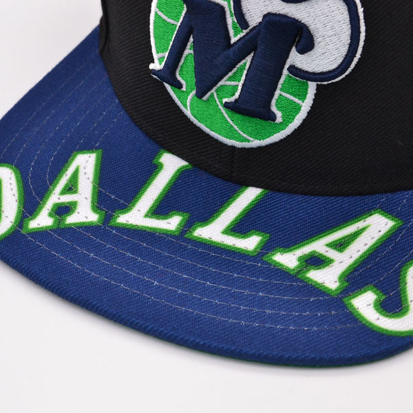 Dallas Mavericks Mitchell & Ness SWINGMAN POP Snapback Hat - Black