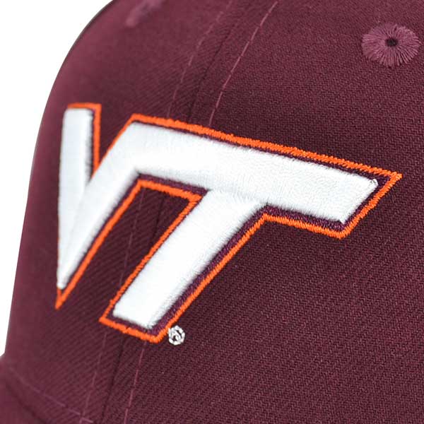 Virginia Tech Hokies New Era THE LEAGUE 9Forty Adjustable Velcro Strap NCAA Hat