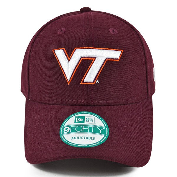 Virginia Tech Hokies New Era THE LEAGUE 9Forty Adjustable Velcro Strap NCAA Hat