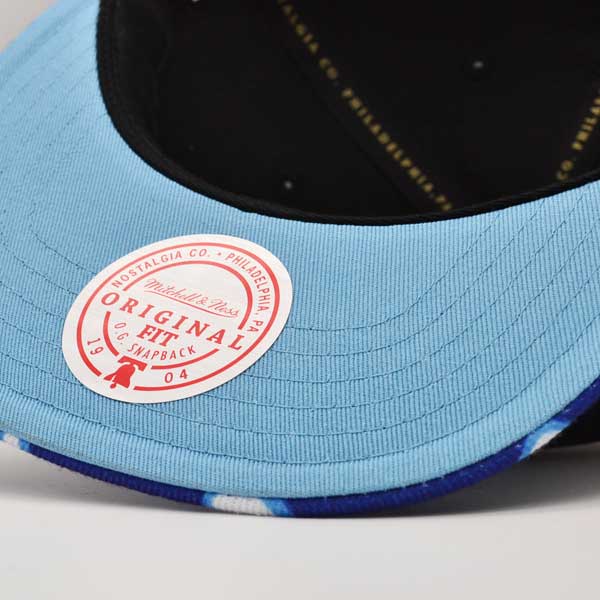 Los Angeles Lakers Mitchell & Ness SWINGMAN POP Snapback Hat - Black/Sky