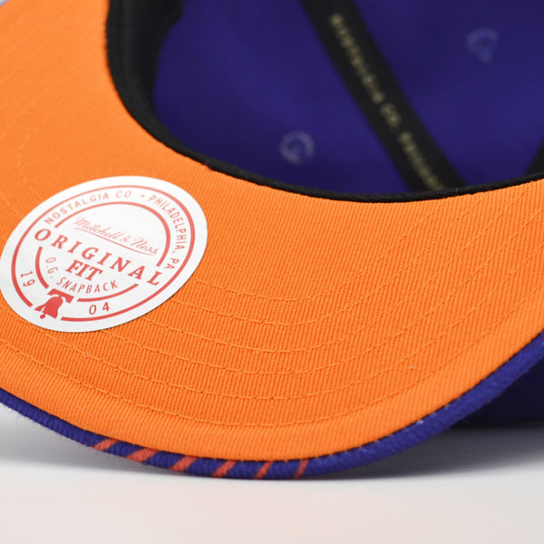 Phoenix Suns Mitchell & Ness SWINGMAN POP Snapback Hat - Purple