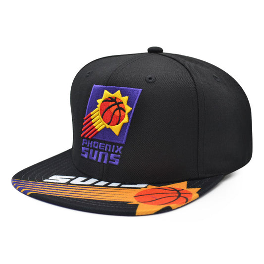 Phoenix Suns Mitchell & Ness SWINGMAN POP Snapback Hat - Black