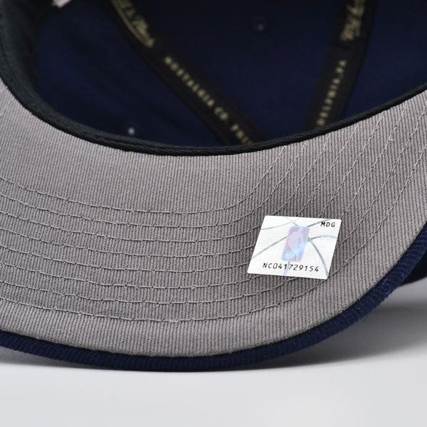 Memphis Grizzlies NBA Mitchell & Ness CLASSIC LOGO Snapback Hat - Navy