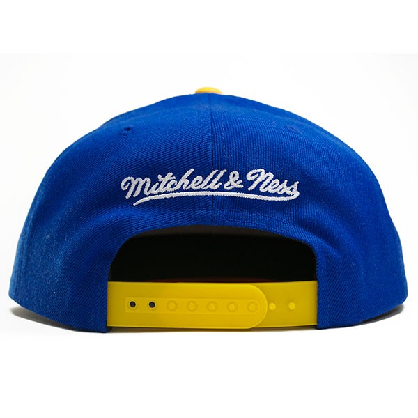 San Francisco Warriors TRI POP WORDMARK SNAPBACK Mitchell & Ness NBA Hat