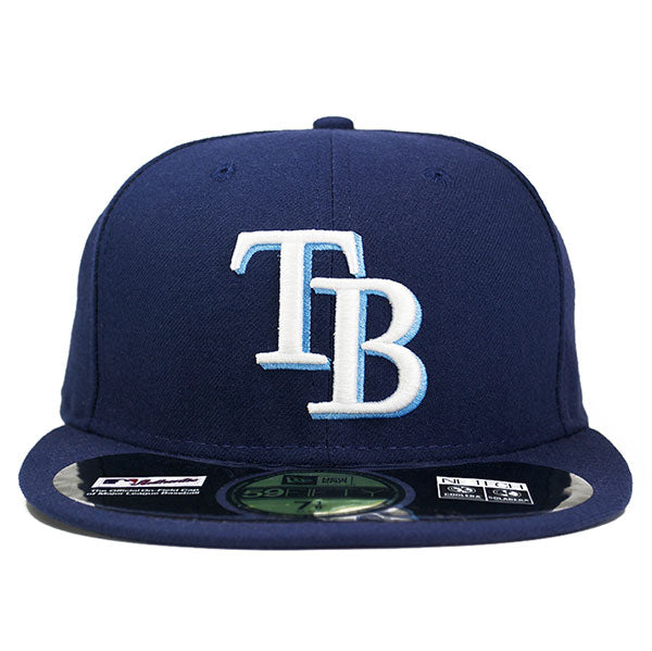 Tampa Bay Rays On-Field Authentic GAME Fitted 59Fifty New Era MLB Hat