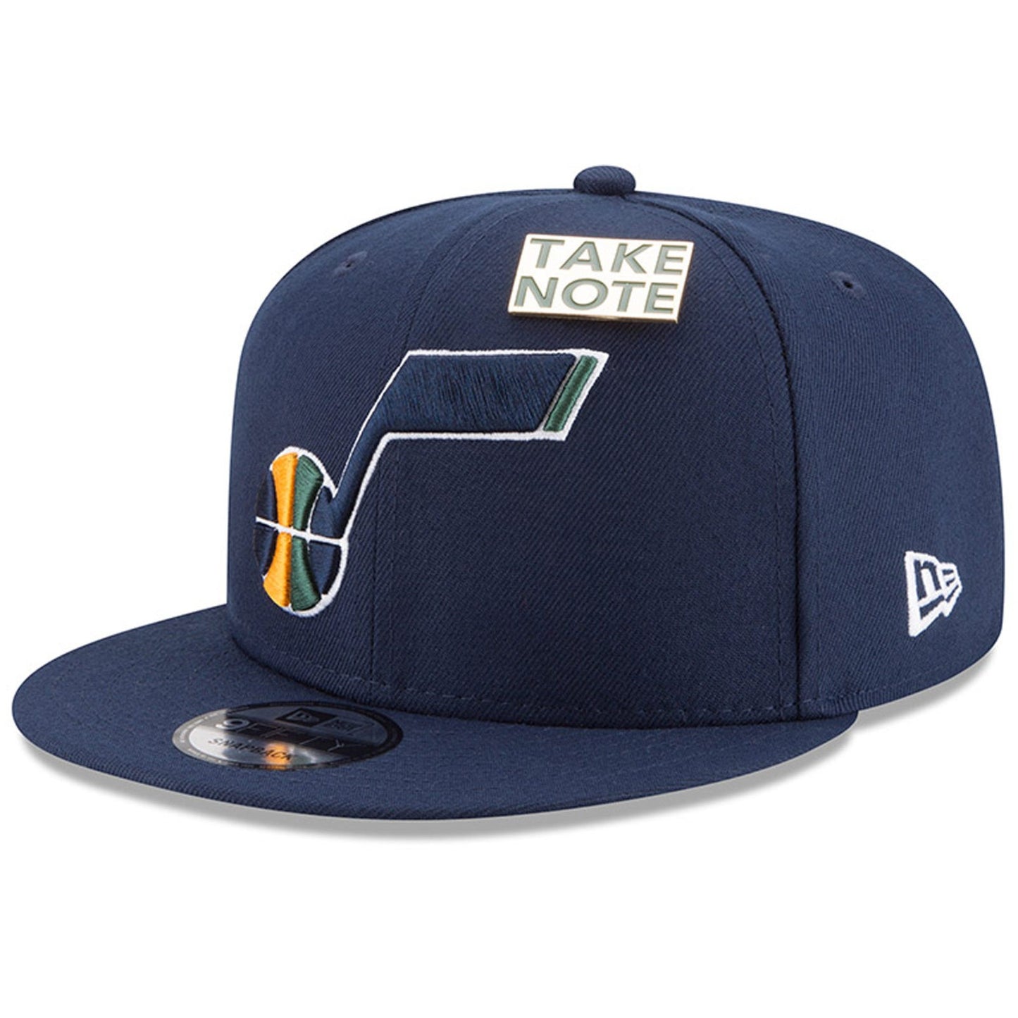 Utah Jazz New Era 2018 Draft 9FIFTY Snapback Adjustable Hat – Navy