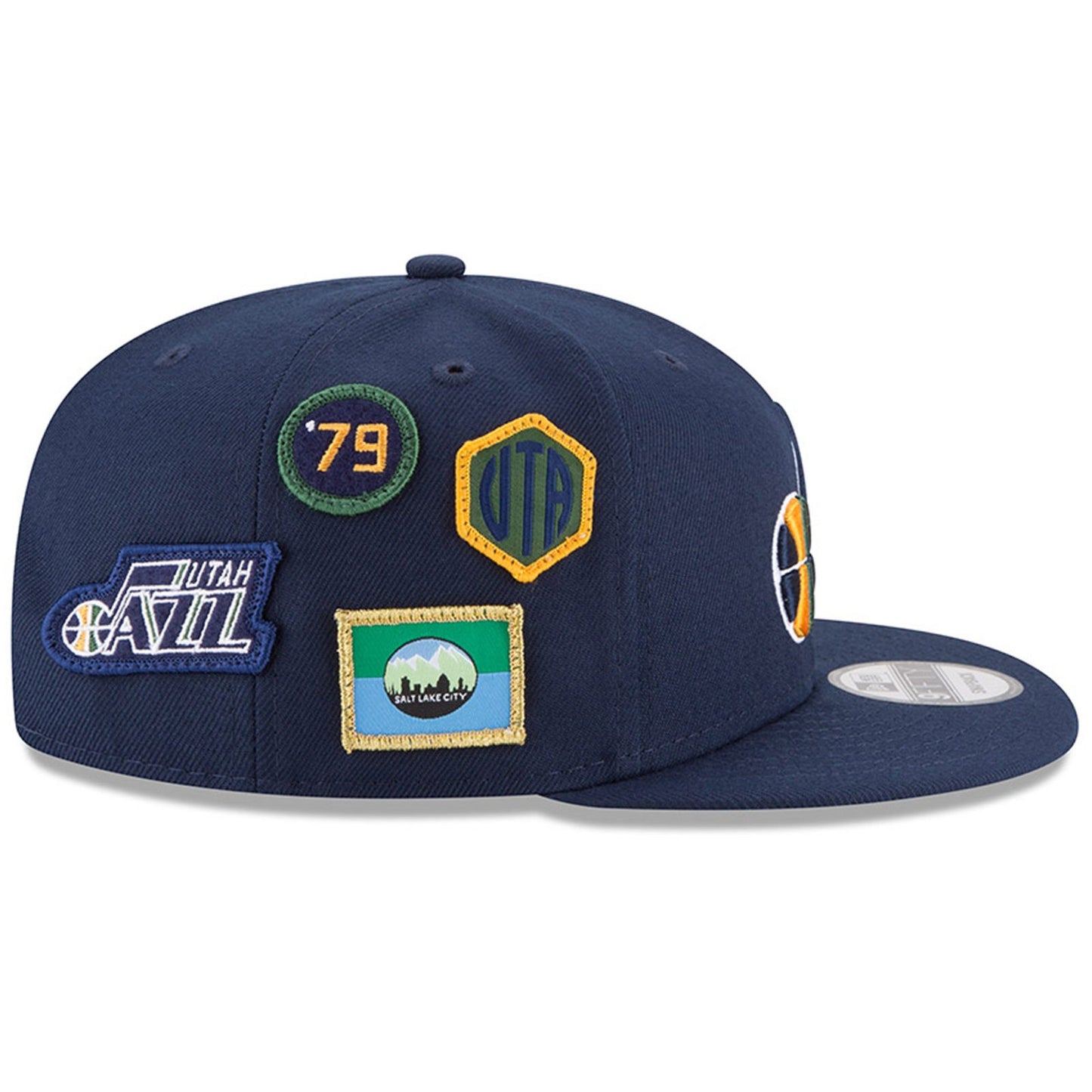 Utah Jazz New Era 2018 Draft 9FIFTY Snapback Adjustable Hat – Navy